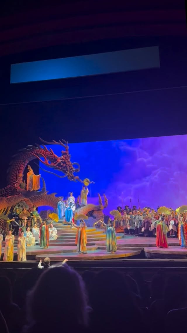 Instagram reel cover: grand opera production on stage